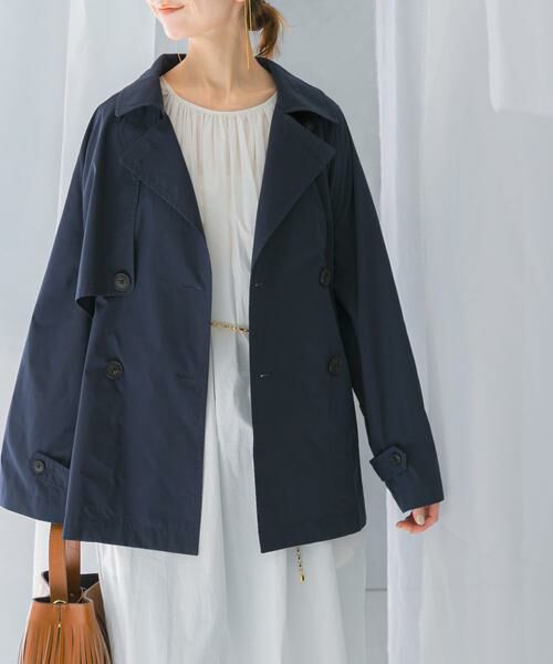 URBAN RESEARCH ROSSO / アーバンリサーチ ロッソ トレンチコート | 『WEB/一部店舗限定』撥水ショートトレンチコート | 詳細12