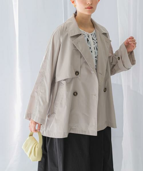 URBAN RESEARCH ROSSO / アーバンリサーチ ロッソ トレンチコート | 『WEB/一部店舗限定』撥水ショートトレンチコート | 詳細21