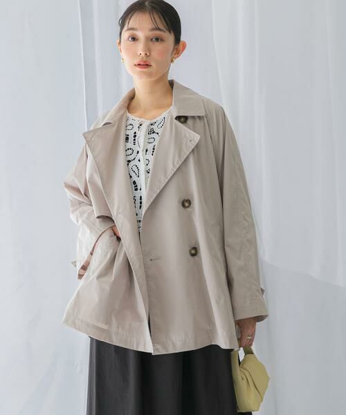 URBAN RESEARCH ROSSO / アーバンリサーチ ロッソ トレンチコート | 『WEB/一部店舗限定』撥水ショートトレンチコート | 詳細22