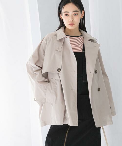 URBAN RESEARCH ROSSO / アーバンリサーチ ロッソ トレンチコート | 『WEB/一部店舗限定』撥水ショートトレンチコート | 詳細25