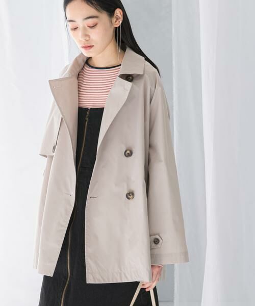 URBAN RESEARCH ROSSO / アーバンリサーチ ロッソ トレンチコート | 『WEB/一部店舗限定』撥水ショートトレンチコート | 詳細26