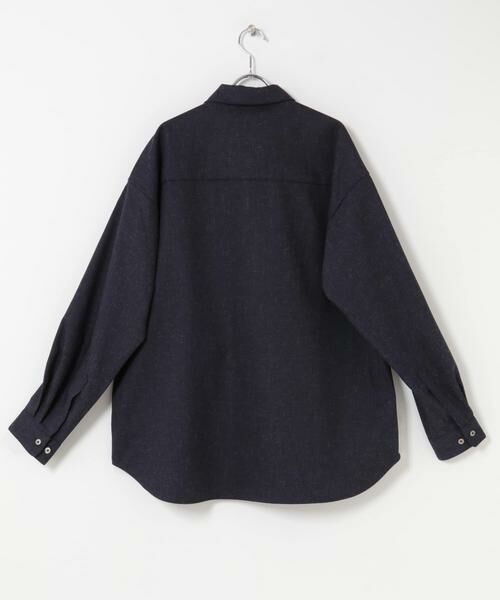 URBAN RESEARCH ROSSO / アーバンリサーチ ロッソ シャツ・ブラウス | ネップデザインサイドポケットシャツ | 詳細9