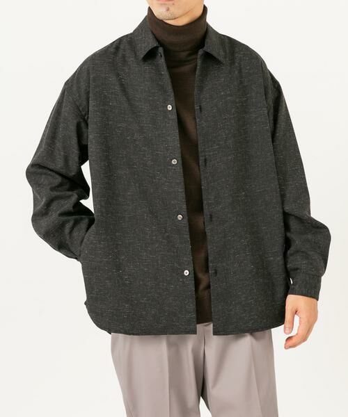 URBAN RESEARCH ROSSO / アーバンリサーチ ロッソ シャツ・ブラウス | ネップデザインサイドポケットシャツ | 詳細21