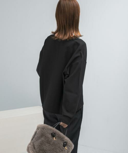 URBAN RESEARCH ROSSO / アーバンリサーチ ロッソ Tシャツ | Vネックジョーゼットプルオーバー | 詳細9