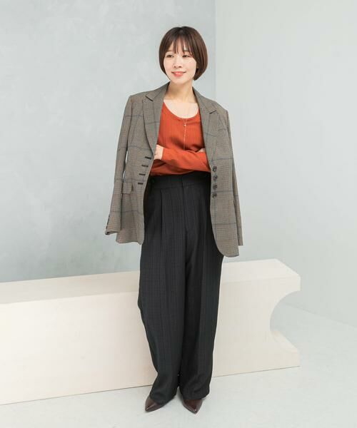 URBAN RESEARCH ROSSO / アーバンリサーチ ロッソ Tシャツ | Uネックリブプルオーバー | 詳細2