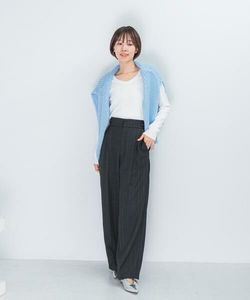 URBAN RESEARCH ROSSO / アーバンリサーチ ロッソ Tシャツ | Uネックリブプルオーバー | 詳細10