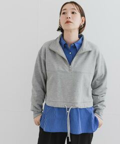 URBAN RESEARCH ROSSO / アーバンリサーチ ロッソ スウェット | F by ROSSO　ハーフジップスウェット