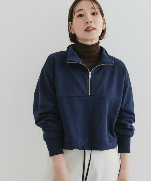 URBAN RESEARCH ROSSO / アーバンリサーチ ロッソ スウェット | F by ROSSO　ハーフジップスウェット | 詳細2