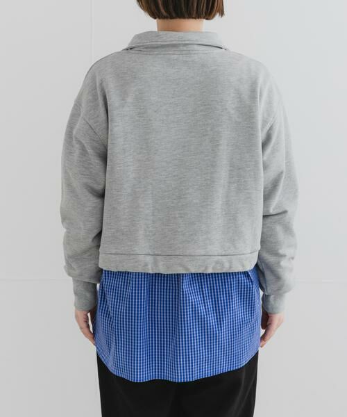 URBAN RESEARCH ROSSO / アーバンリサーチ ロッソ スウェット | F by ROSSO　ハーフジップスウェット | 詳細16