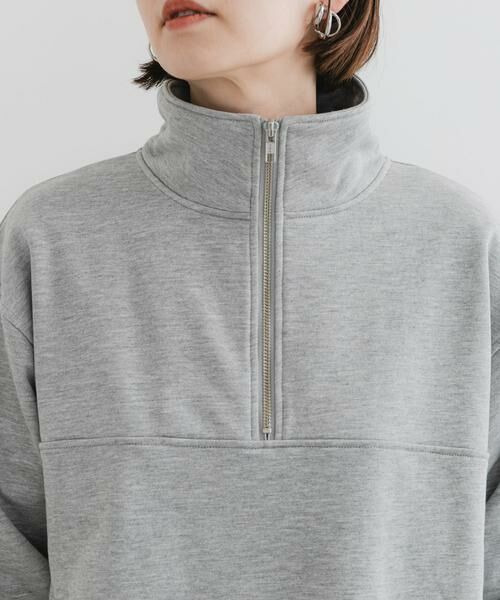 URBAN RESEARCH ROSSO / アーバンリサーチ ロッソ スウェット | F by ROSSO　ハーフジップスウェット | 詳細17
