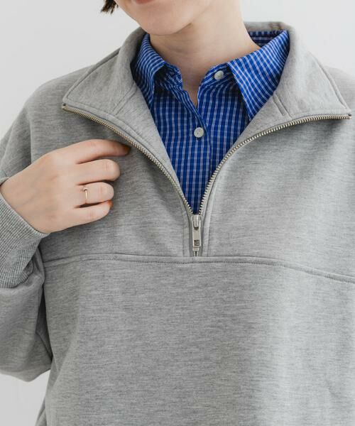 URBAN RESEARCH ROSSO / アーバンリサーチ ロッソ スウェット | F by ROSSO　ハーフジップスウェット | 詳細18