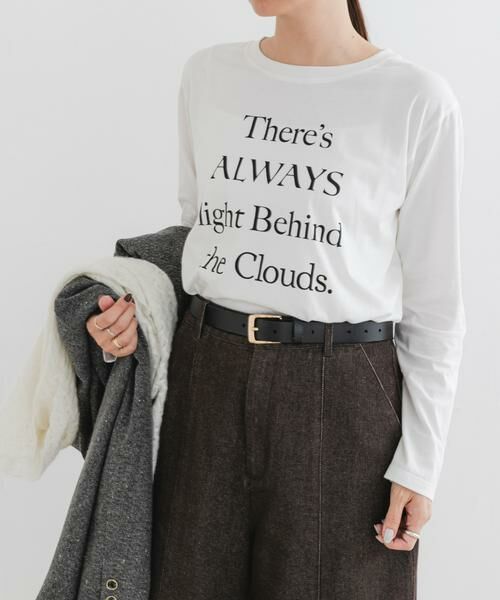 URBAN RESEARCH ROSSO / アーバンリサーチ ロッソ Tシャツ | F by ROSSO　ロゴプリントTシャツ | 詳細4