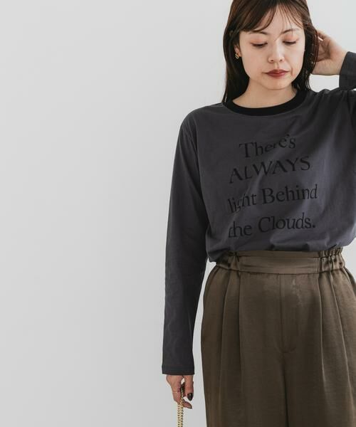 URBAN RESEARCH ROSSO / アーバンリサーチ ロッソ Tシャツ | F by ROSSO　ロゴプリントTシャツ | 詳細10