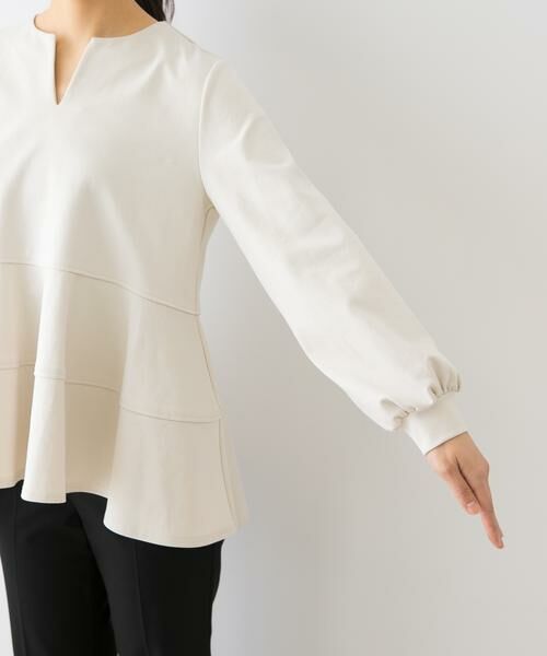 URBAN RESEARCH ROSSO / アーバンリサーチ ロッソ Tシャツ | F by ROSSO　ペプラムカットプルオーバー | 詳細11