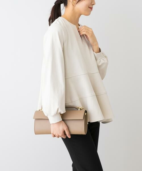 URBAN RESEARCH ROSSO / アーバンリサーチ ロッソ Tシャツ | F by ROSSO　ペプラムカットプルオーバー | 詳細4