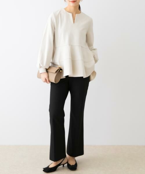 URBAN RESEARCH ROSSO / アーバンリサーチ ロッソ Tシャツ | F by ROSSO　ペプラムカットプルオーバー | 詳細5