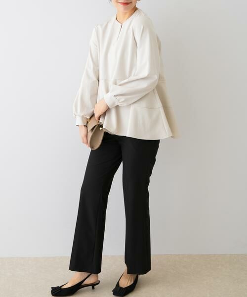 URBAN RESEARCH ROSSO / アーバンリサーチ ロッソ Tシャツ | F by ROSSO　ペプラムカットプルオーバー | 詳細6