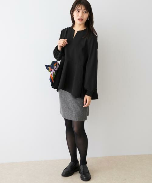 URBAN RESEARCH ROSSO / アーバンリサーチ ロッソ Tシャツ | F by ROSSO　ペプラムカットプルオーバー | 詳細19