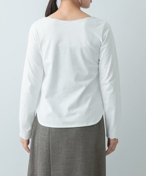 URBAN RESEARCH ROSSO / アーバンリサーチ ロッソ Tシャツ | F by ROSSO　スカラッププルオーバー | 詳細8