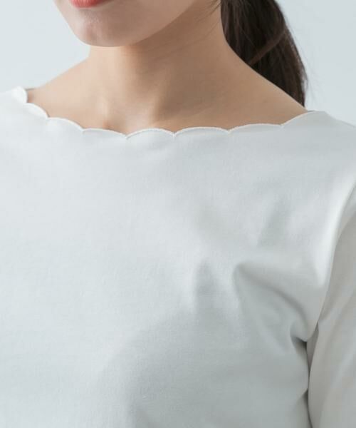 URBAN RESEARCH ROSSO / アーバンリサーチ ロッソ Tシャツ | F by ROSSO　スカラッププルオーバー | 詳細9