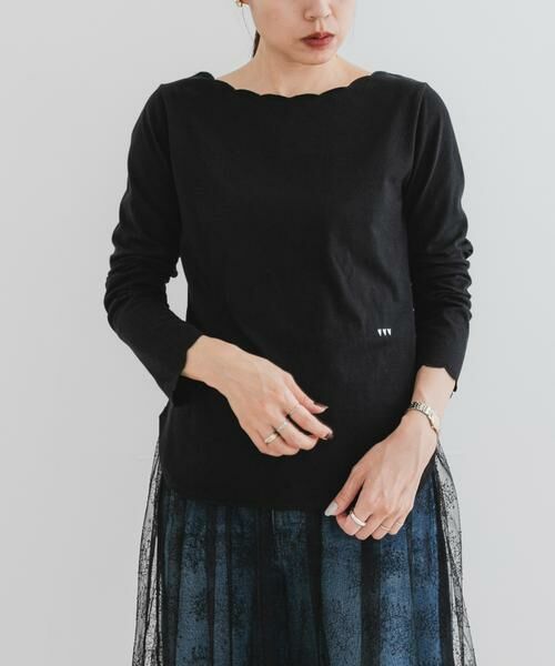 URBAN RESEARCH ROSSO / アーバンリサーチ ロッソ Tシャツ | F by ROSSO　スカラッププルオーバー | 詳細13