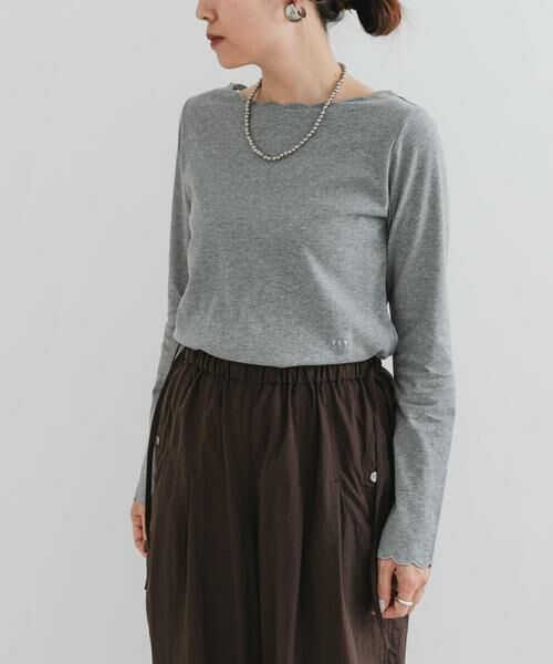 URBAN RESEARCH ROSSO / アーバンリサーチ ロッソ Tシャツ | F by ROSSO　スカラッププルオーバー | 詳細19