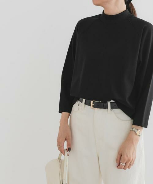 URBAN RESEARCH ROSSO / アーバンリサーチ ロッソ Tシャツ | F by ROSSO　モックネックポンチプルオーバー | 詳細1