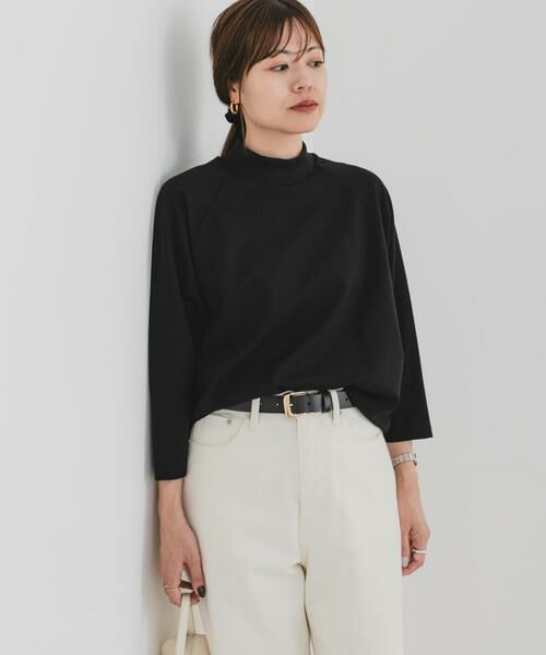 URBAN RESEARCH ROSSO / アーバンリサーチ ロッソ Tシャツ | F by ROSSO　モックネックポンチプルオーバー | 詳細2