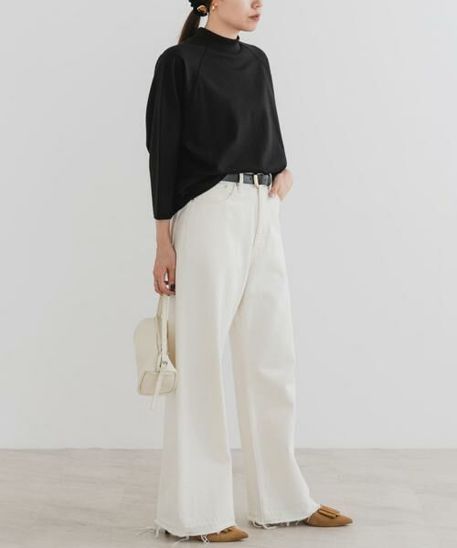 URBAN RESEARCH ROSSO / アーバンリサーチ ロッソ Tシャツ | F by ROSSO　モックネックポンチプルオーバー | 詳細5