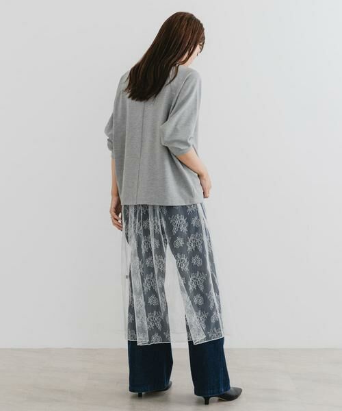 URBAN RESEARCH ROSSO / アーバンリサーチ ロッソ Tシャツ | F by ROSSO　モックネックポンチプルオーバー | 詳細10