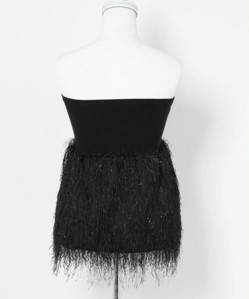 URBAN RESEARCH ROSSO / アーバンリサーチ ロッソ ニット・セーター | フェザーフリンジニットビスチェ | 詳細17