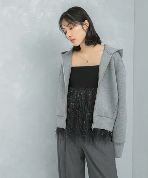 URBAN RESEARCH ROSSO / アーバンリサーチ ロッソ ニット・セーター | フェザーフリンジニットビスチェ | 詳細8