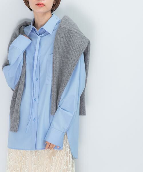 URBAN RESEARCH ROSSO / アーバンリサーチ ロッソ シャツ・ブラウス | マルチウェイデザインシャツ | 詳細1