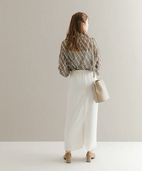 URBAN RESEARCH ROSSO / アーバンリサーチ ロッソ シャツ・ブラウス | チェックボウタイボリュームブラウス | 詳細4