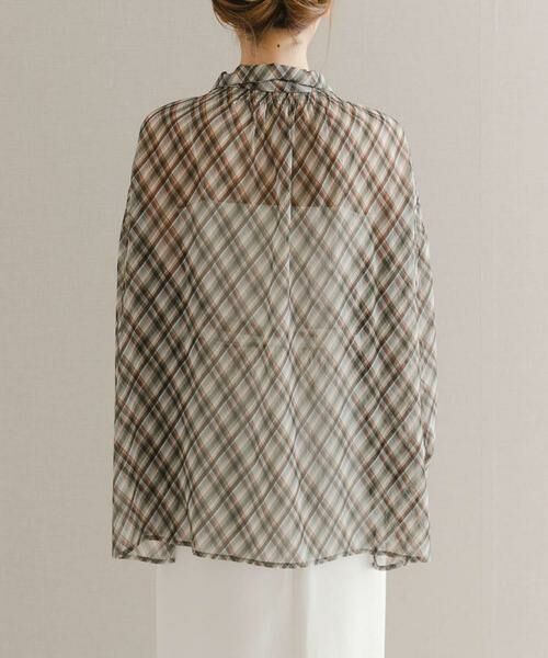 URBAN RESEARCH ROSSO / アーバンリサーチ ロッソ シャツ・ブラウス | チェックボウタイボリュームブラウス | 詳細7