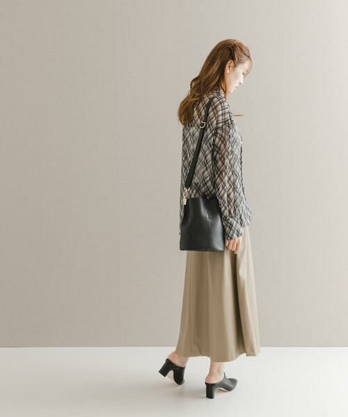 URBAN RESEARCH ROSSO / アーバンリサーチ ロッソ シャツ・ブラウス | チェックボウタイボリュームブラウス | 詳細19