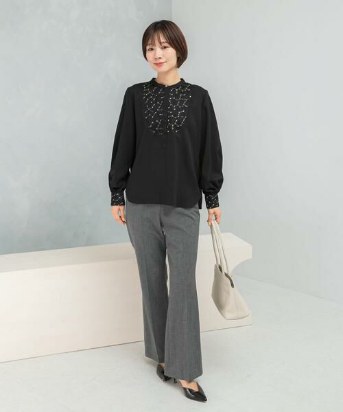 URBAN RESEARCH ROSSO / アーバンリサーチ ロッソ シャツ・ブラウス | ウォッシャブルフラワー刺繍レースブラウス | 詳細11