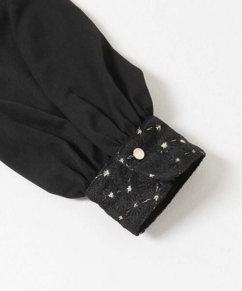 URBAN RESEARCH ROSSO / アーバンリサーチ ロッソ シャツ・ブラウス | ウォッシャブルフラワー刺繍レースブラウス | 詳細13