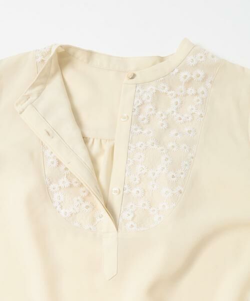 URBAN RESEARCH ROSSO / アーバンリサーチ ロッソ シャツ・ブラウス | ウォッシャブルフラワー刺繍レースブラウス | 詳細23