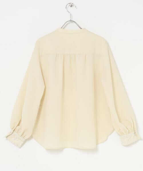 URBAN RESEARCH ROSSO / アーバンリサーチ ロッソ シャツ・ブラウス | ウォッシャブルフラワー刺繍レースブラウス | 詳細25