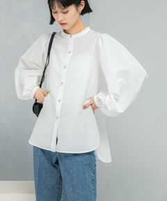 URBAN RESEARCH ROSSO / アーバンリサーチ ロッソ シャツ・ブラウス | バンドカラーボリュームシャツブラウス