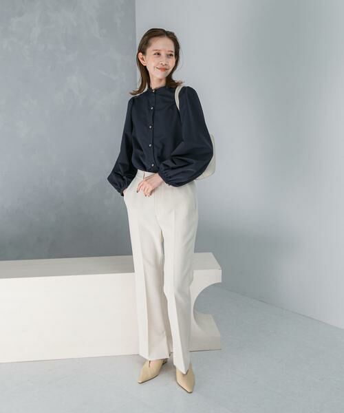 URBAN RESEARCH ROSSO / アーバンリサーチ ロッソ シャツ・ブラウス | バンドカラーボリュームシャツブラウス | 詳細3