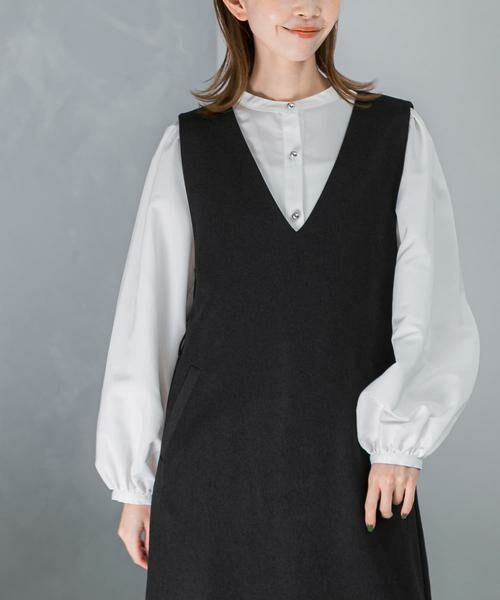 URBAN RESEARCH ROSSO / アーバンリサーチ ロッソ シャツ・ブラウス | バンドカラーボリュームシャツブラウス | 詳細14