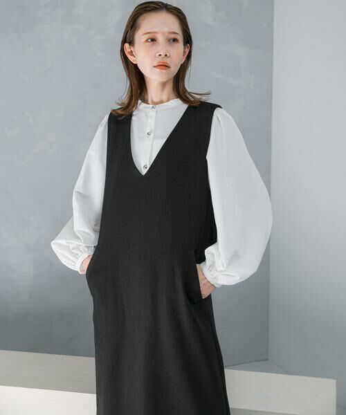 URBAN RESEARCH ROSSO / アーバンリサーチ ロッソ シャツ・ブラウス | バンドカラーボリュームシャツブラウス | 詳細15