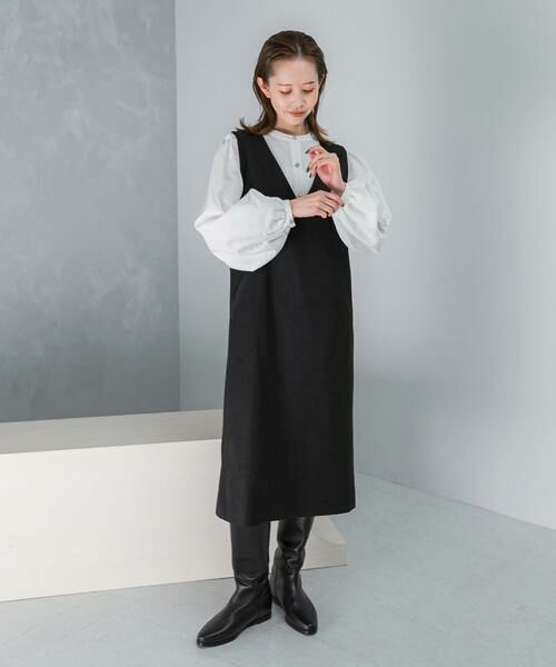 URBAN RESEARCH ROSSO / アーバンリサーチ ロッソ シャツ・ブラウス | バンドカラーボリュームシャツブラウス | 詳細16