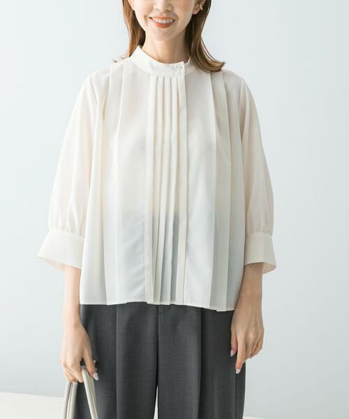 URBAN RESEARCH ROSSO / アーバンリサーチ ロッソ シャツ・ブラウス | タックデザインブラウス | 詳細20