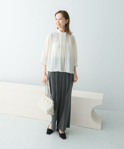 URBAN RESEARCH ROSSO / アーバンリサーチ ロッソ シャツ・ブラウス | タックデザインブラウス | 詳細23