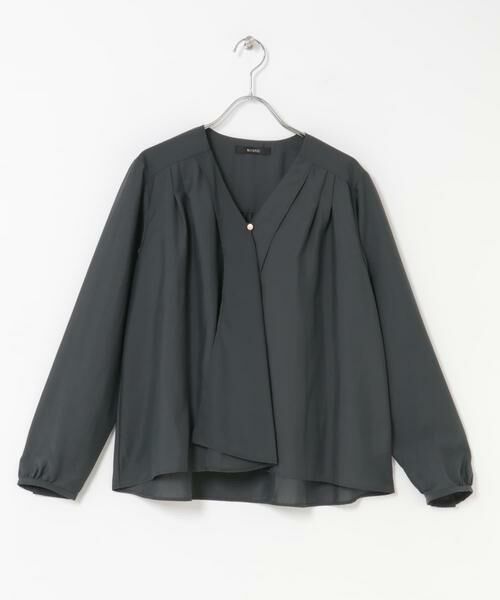 URBAN RESEARCH ROSSO / アーバンリサーチ ロッソ シャツ・ブラウス | ウォッシャブルVネックフレアブラウス | 詳細19