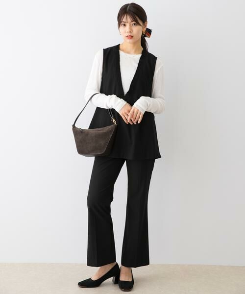 URBAN RESEARCH ROSSO / アーバンリサーチ ロッソ ベスト | F by ROSSO　プリーツデザインジレ | 詳細5