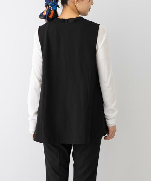 URBAN RESEARCH ROSSO / アーバンリサーチ ロッソ ベスト | F by ROSSO　プリーツデザインジレ | 詳細9